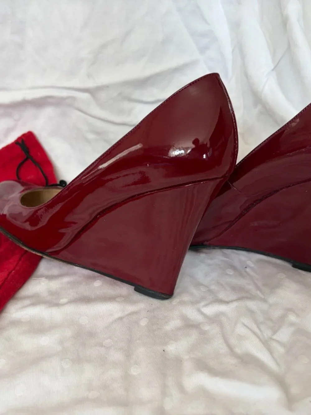 Christian Louboutin Patent Wedge